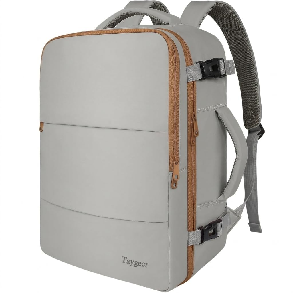 Taygeer Travel Laptop Backpack for Men, Airplane Approved Travel Backpack