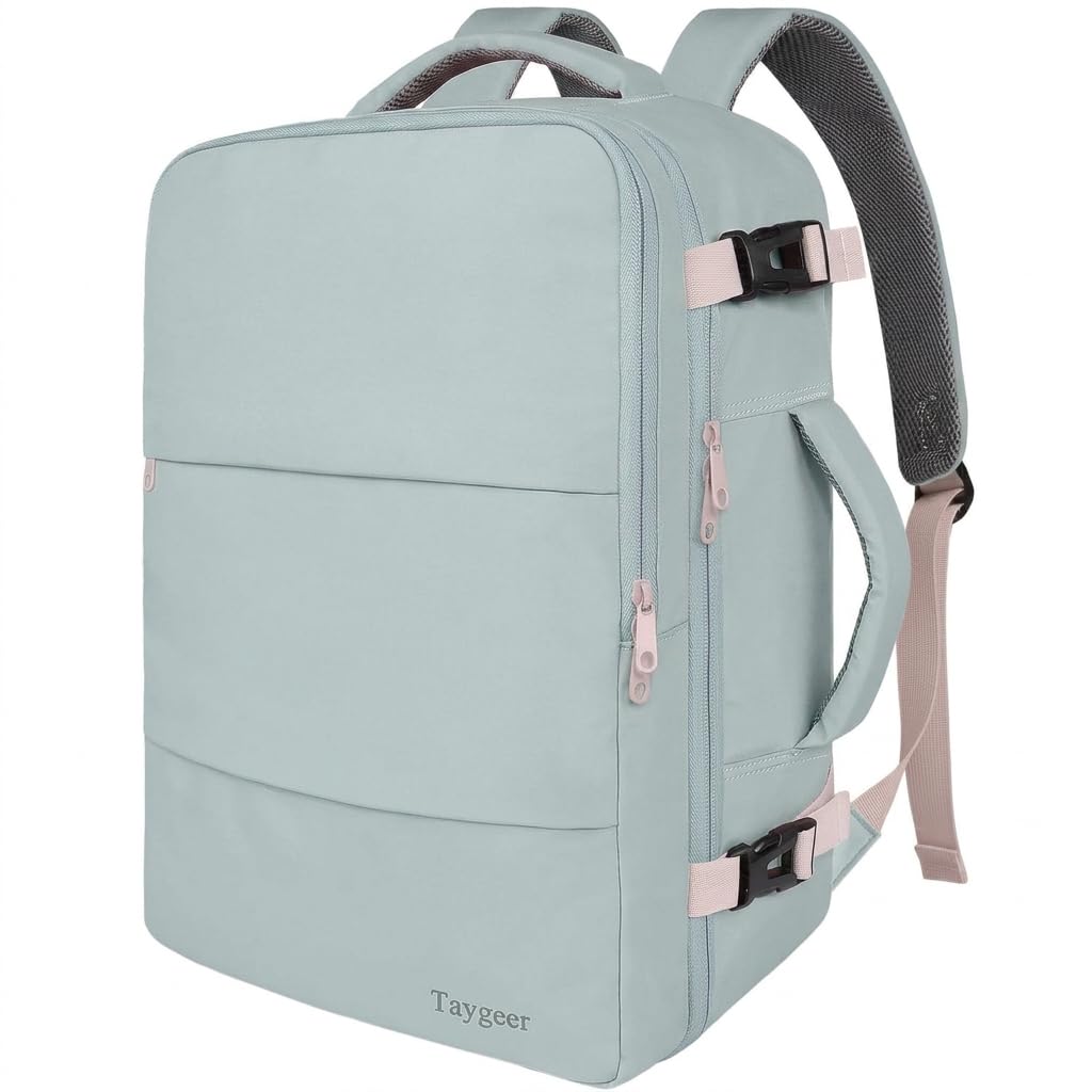 Taygeer Travel Laptop Backpack for Men, Airplane Approved Travel Backpack