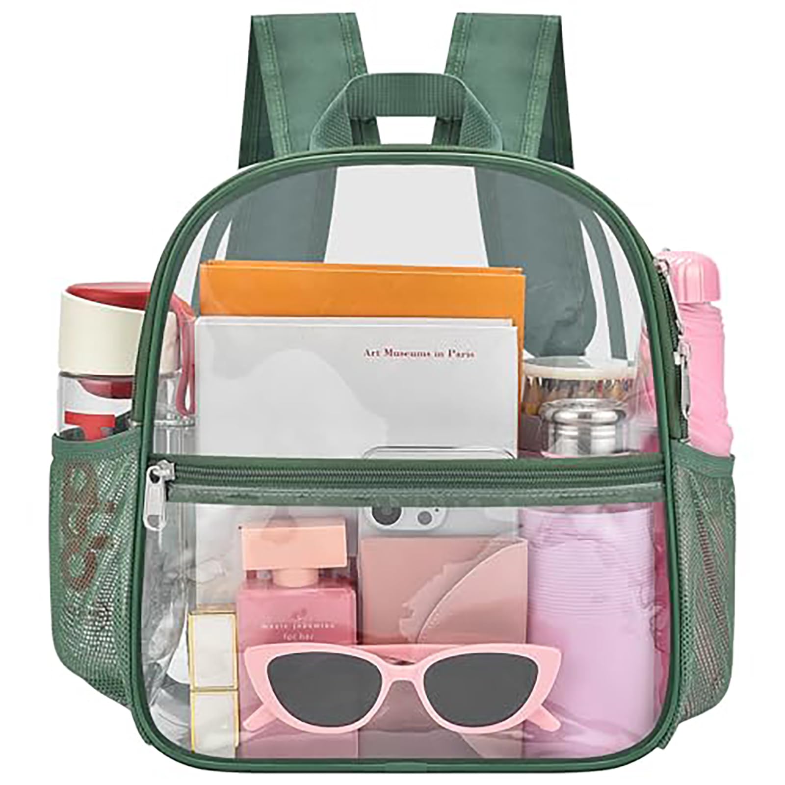 Clear Backpack for Stadium Events Sports Fan Backpack Stadium Bag 12x6x11