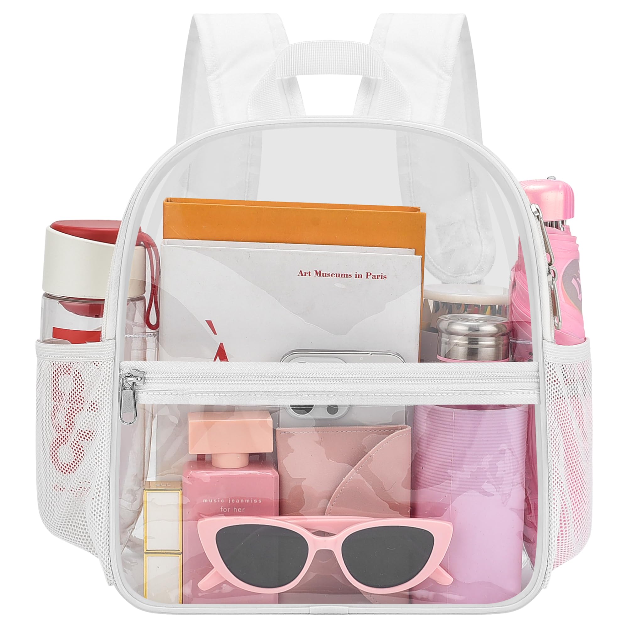 Clear Backpack for Stadium Events Sports Fan Backpack Stadium Bag 12x6x11