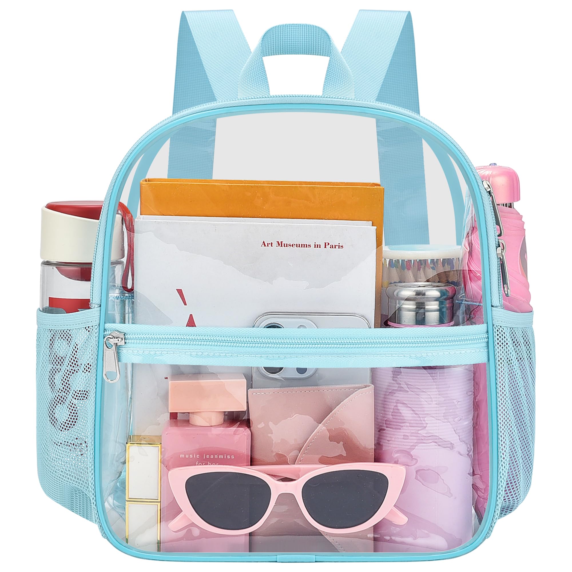 Clear Backpack for Stadium Events Sports Fan Backpack Stadium Bag 12x6x11