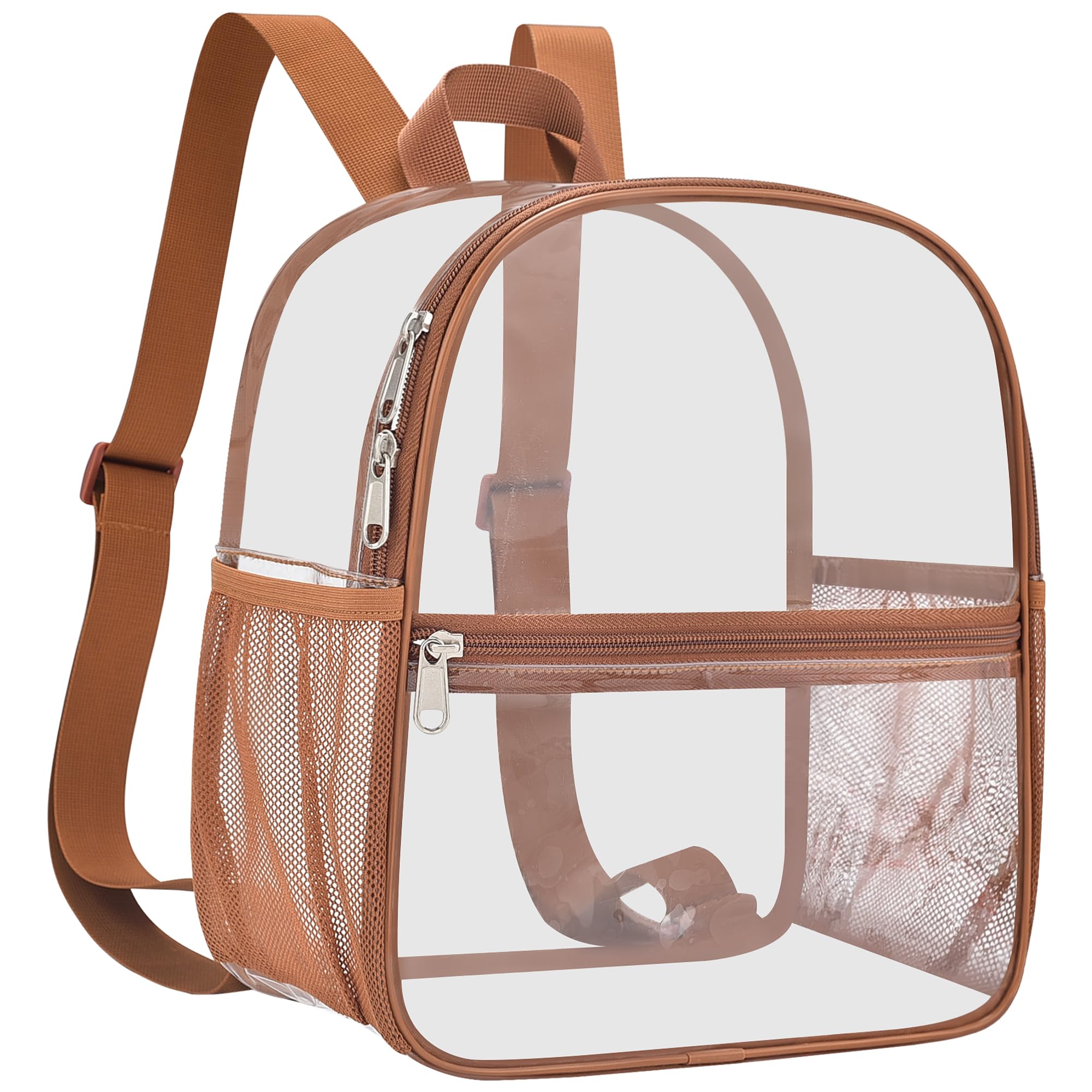 Clear Backpack for Stadium Events Sports Fan Backpack Stadium Bag 12x6x11