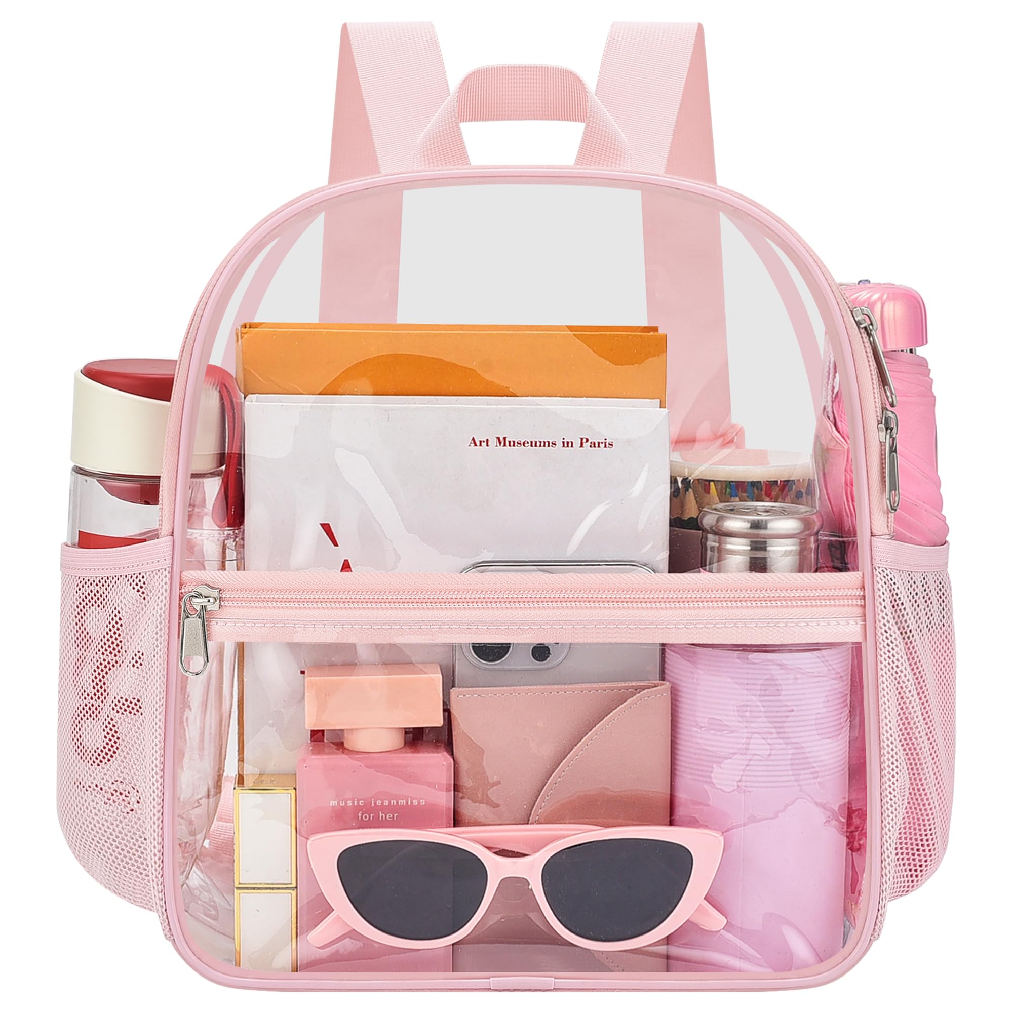 Clear Backpack for Stadium Events Sports Fan Backpack Stadium Bag 12x6x11