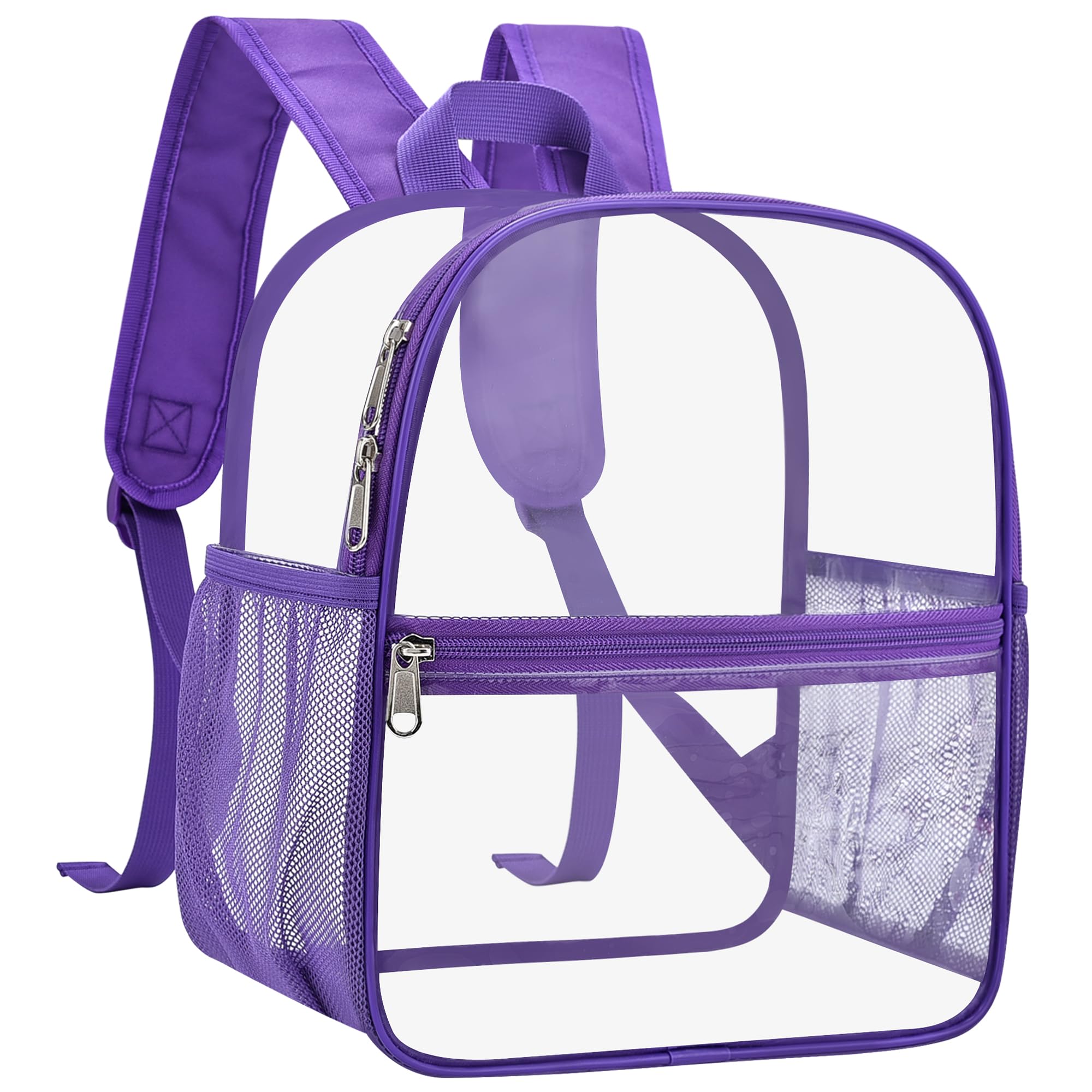 Clear Backpack for Stadium Events Sports Fan Backpack Stadium Bag 12x6x11