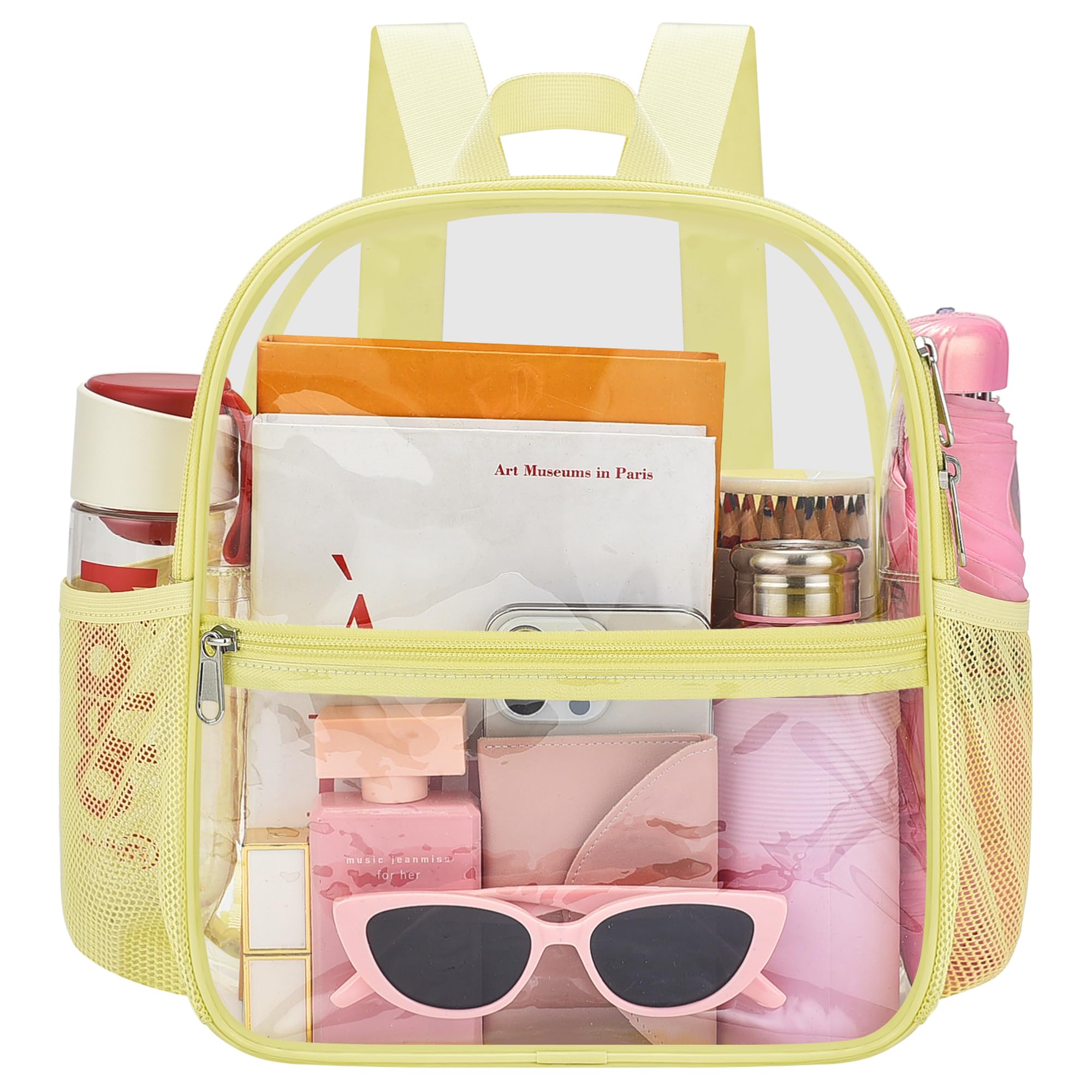 Clear Backpack for Stadium Events Sports Fan Backpack Stadium Bag 12x6x11